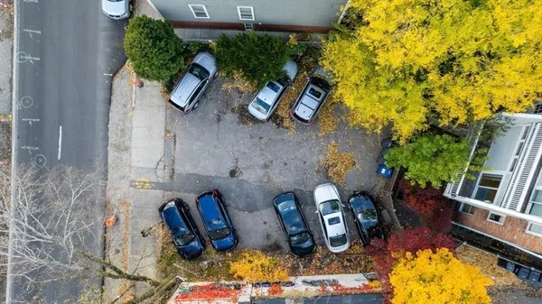 a view of wooden fence