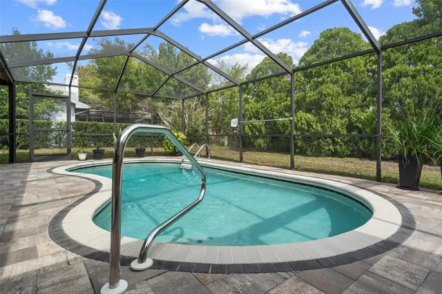 a view of a swimming pool