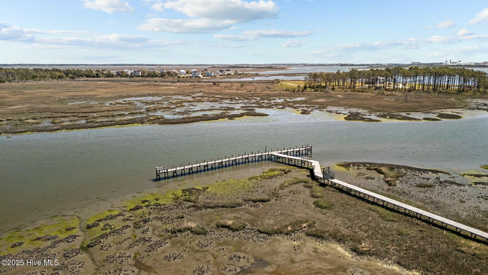1603 Mainsail Road Morehead City, NC 28557 - Photo 22 of 25 Aerial Boat Dock