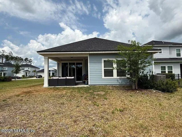 a house view with outdoor space