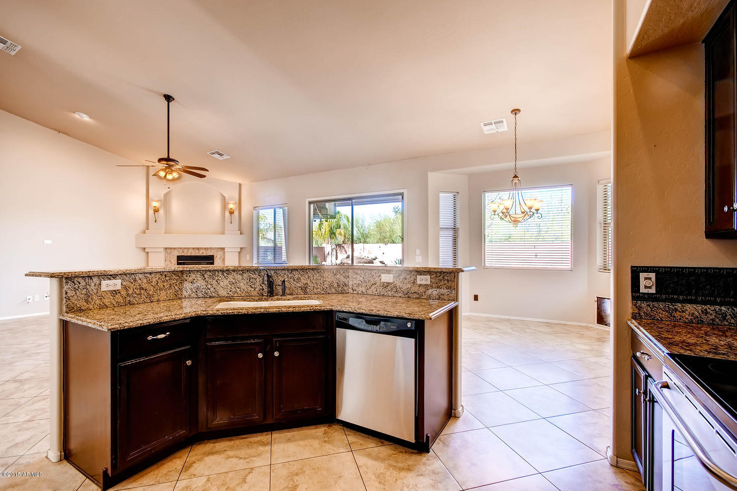 4718 East Sleepy Ranch Road Cave Creek, AZ 85331 - Photo 8 of 18 Kitchen Island