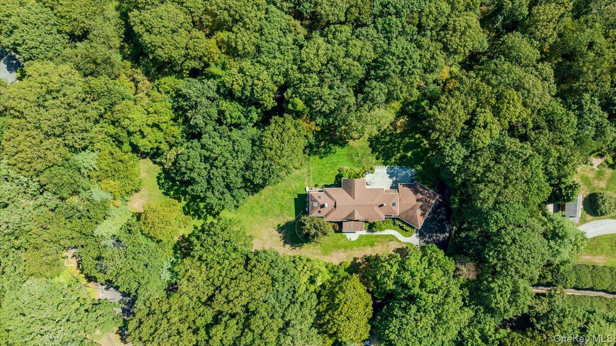 155 Jennings Road Cold Spring Harbor, NY 11724 - Photo 6 of 6 an aerial view of a house with a yard