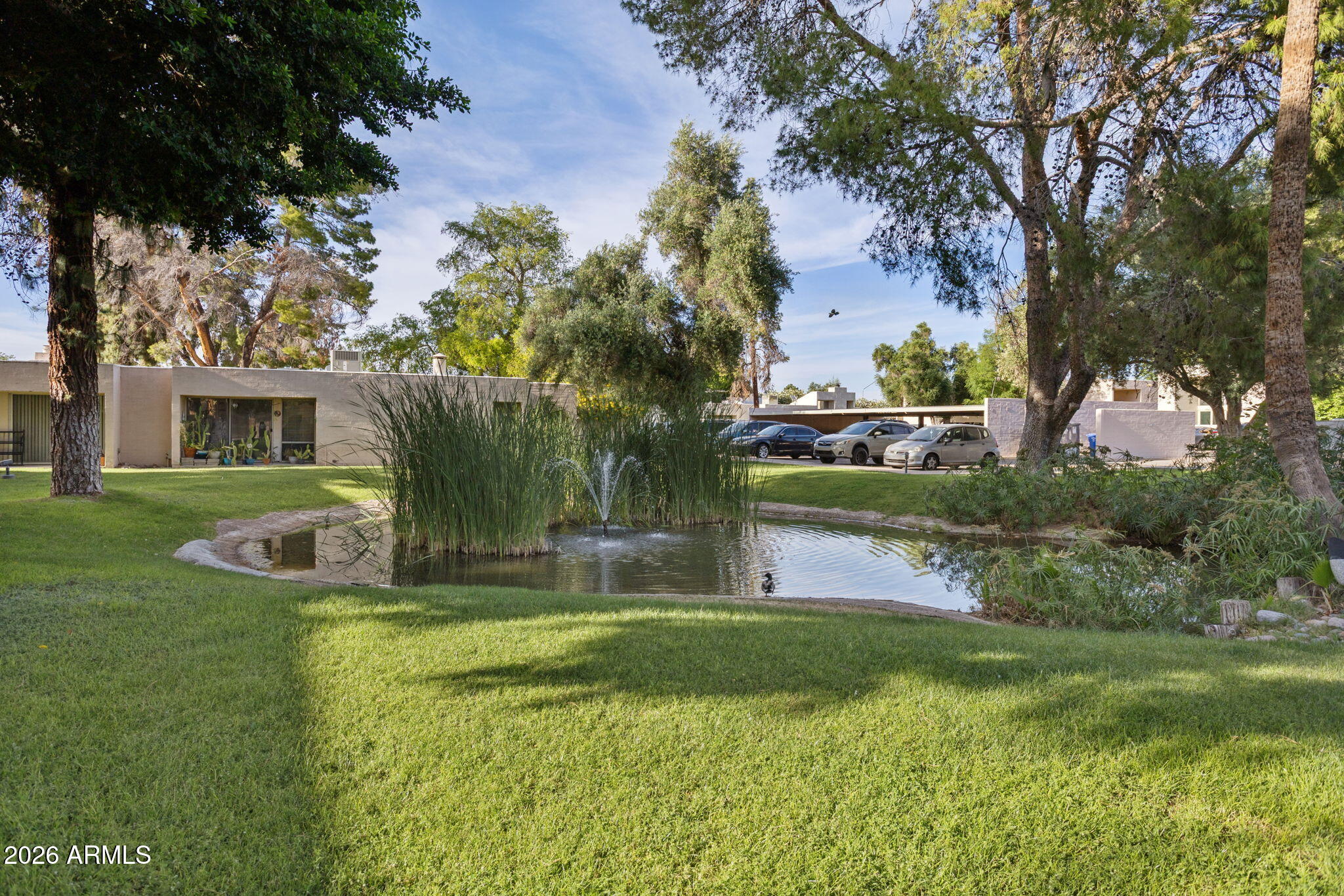 930 South Dobson Road, Unit 7 Mesa, AZ 85202 - Photo 41 of 57 Pond with aerating fountains