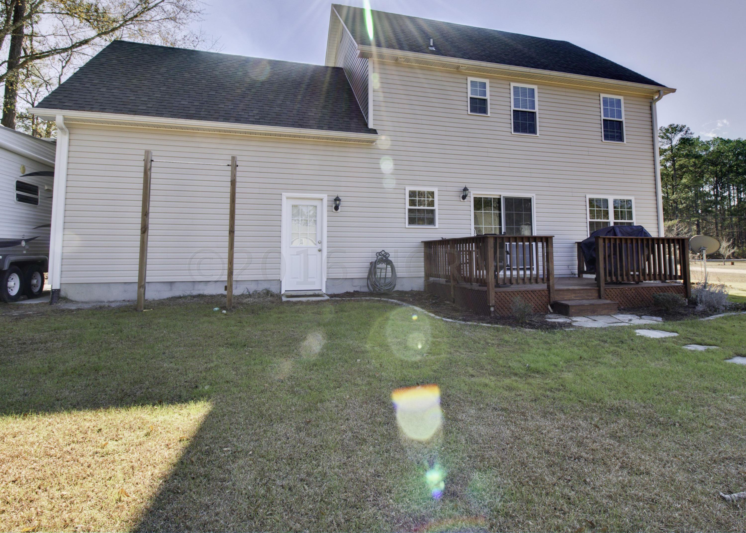 300 Roberts Road Newport, NC 28570 - Photo 17 of 19 Rear Elevation