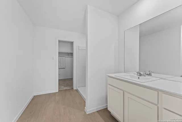 a view of a backyard with a garden