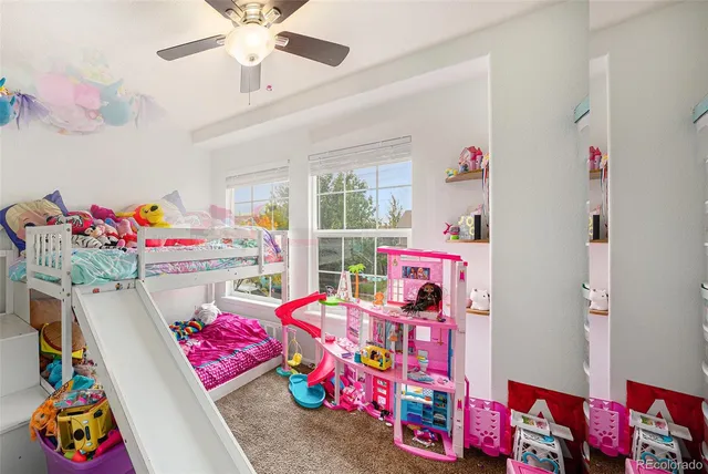 a play room with toys
