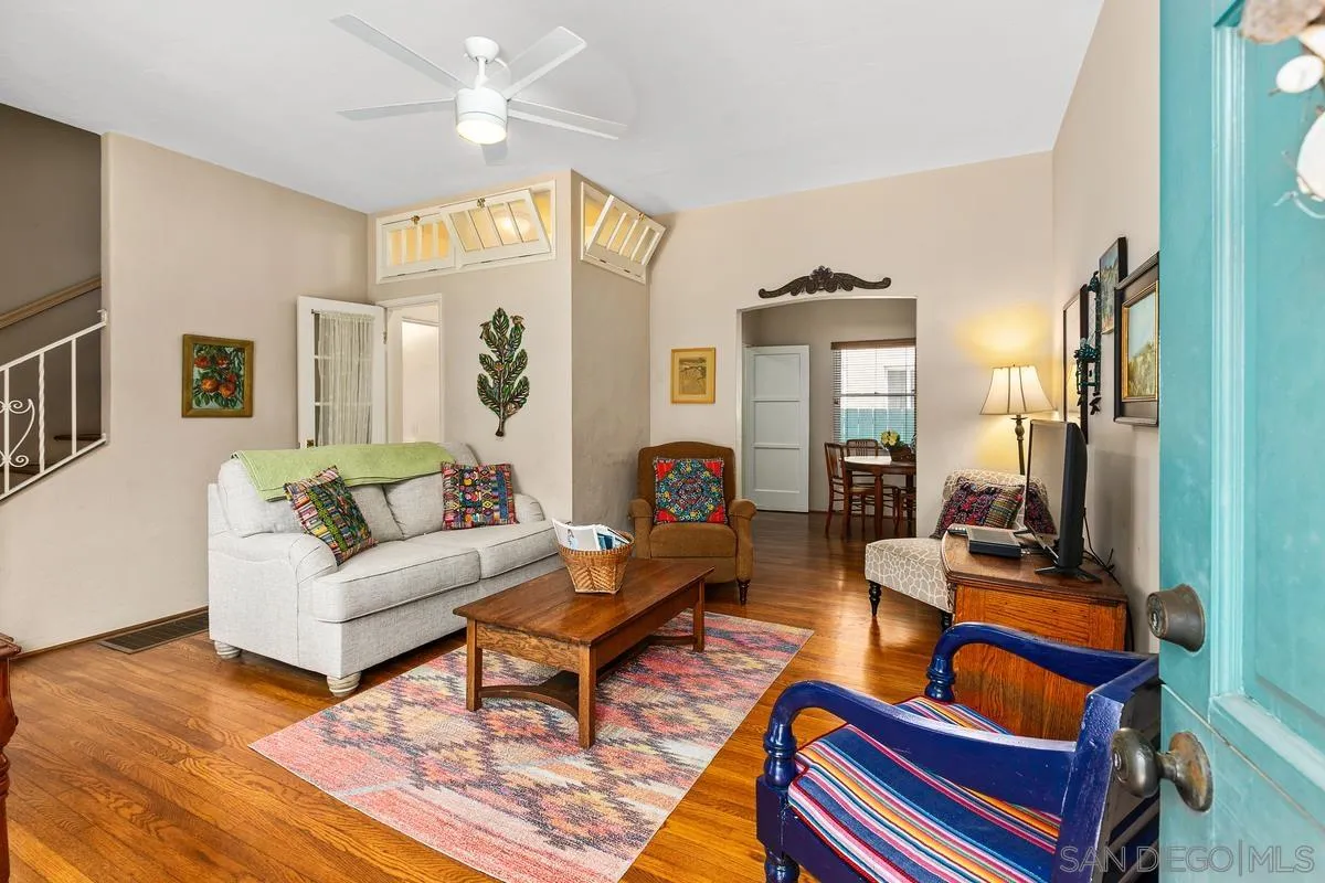 751 G Avenue Coronado, CA 92118 - Photo 3 of 23 a living room with furniture and wooden floor