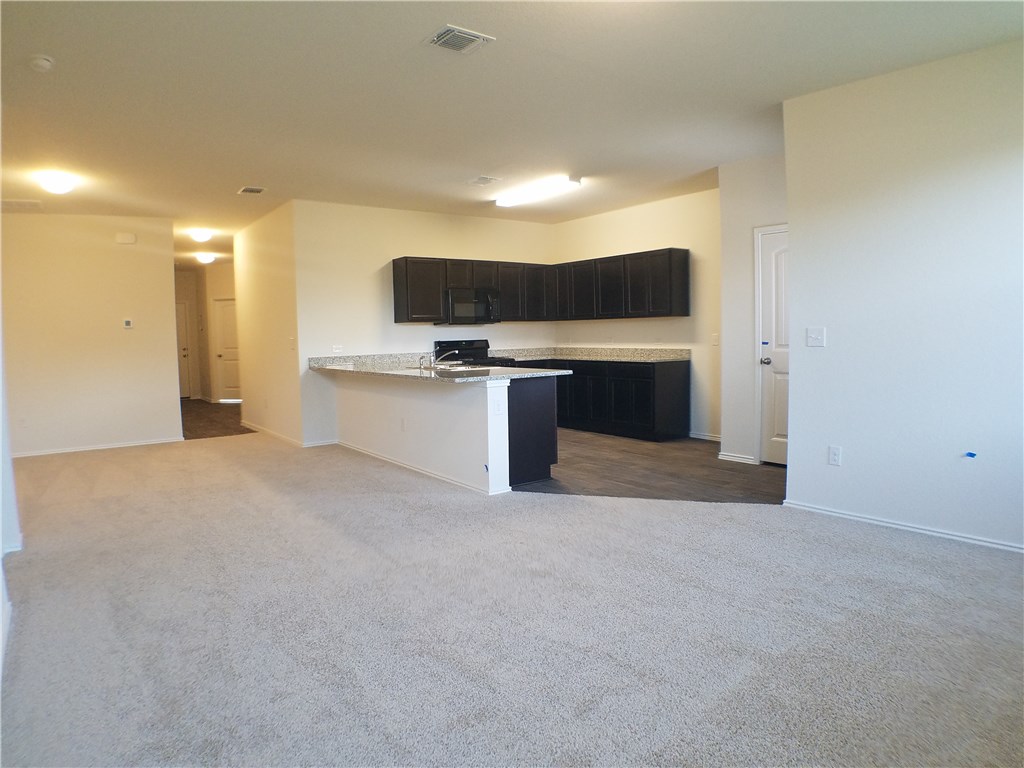 15016 Harkness Pass Austin, TX 78725 - Photo 7 of 25 a view of kitchen and microwave