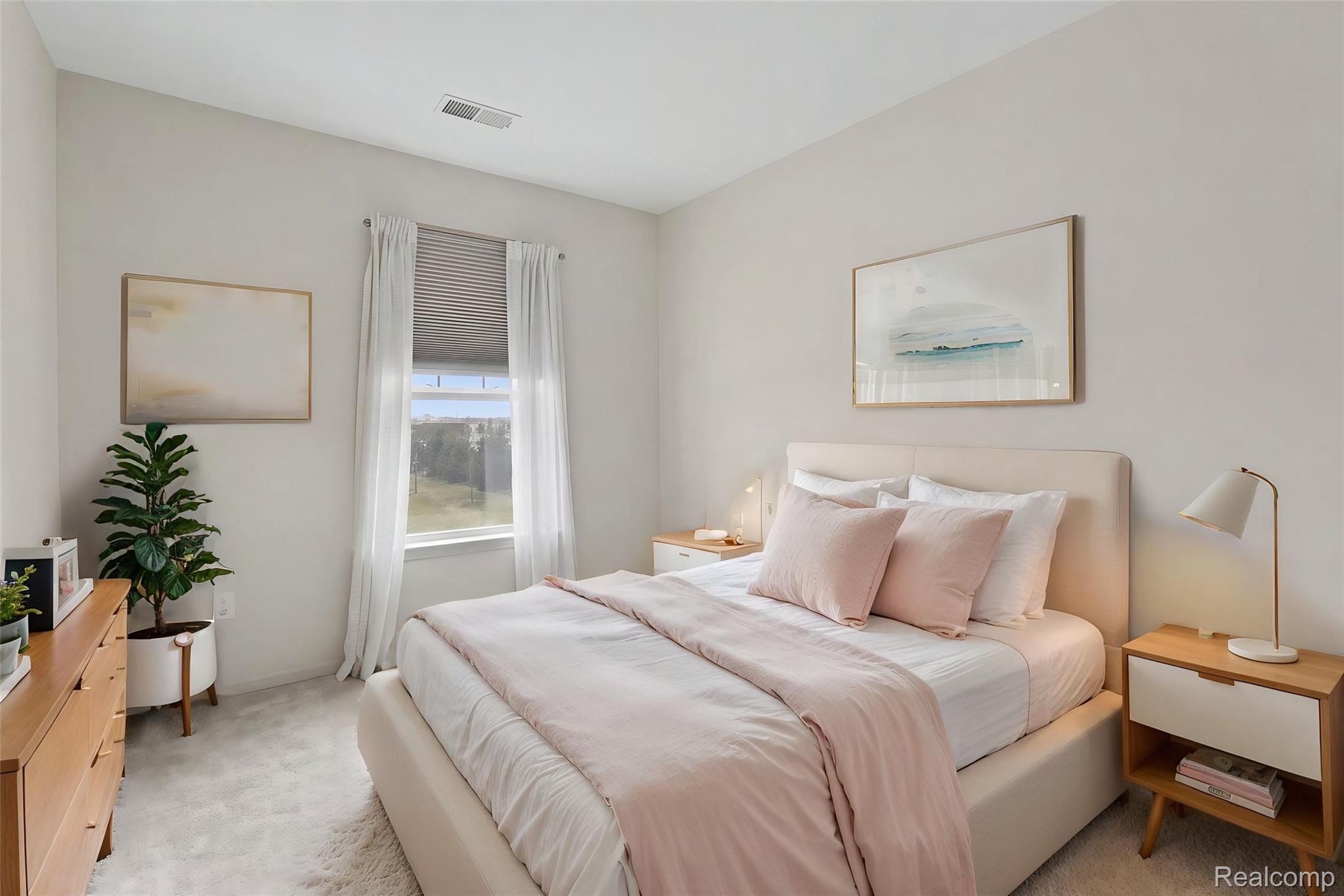 9812 Ridge Run, Unit 55 Howell, MI 48855 - Photo 17 of 23 2nd bedroom - AI generated photo