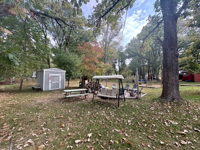 6-45 Woodhaven Sublette, IL 61367 - Photo 1 of 6 a view of a house with a yard and sitting area
