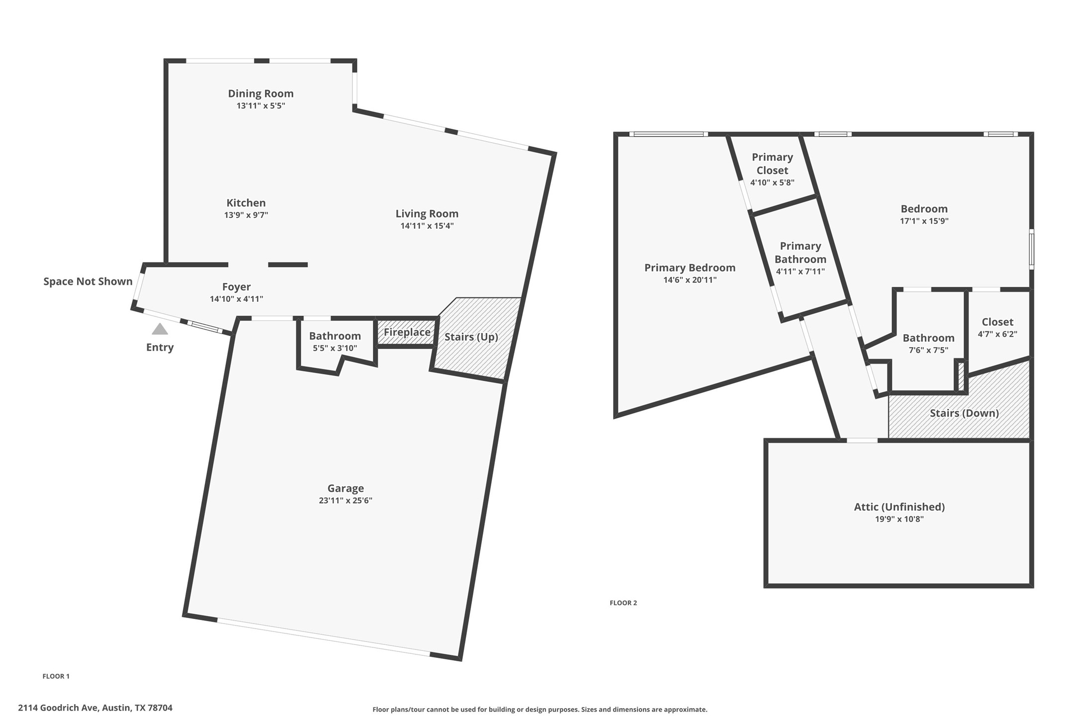 2114 Goodrich Avenue, Unit 10 Austin, TX 78704 - Photo 35 of 35 The thoughtfully designed floor plan provides comfortable living spaces, private bedrooms upstairs, and an effortless flow throughout.