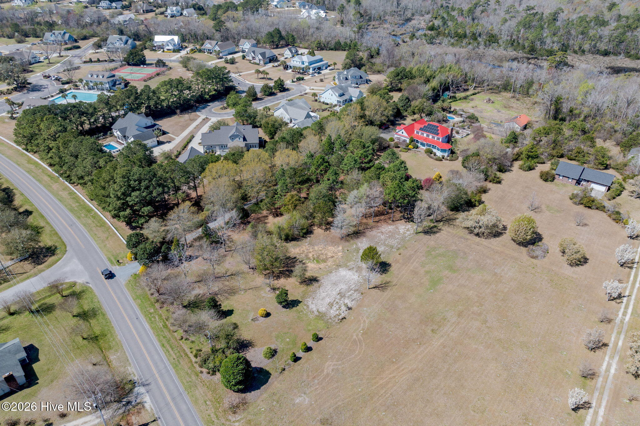 2689 Sloop Point Loop Road Hampstead, NC 28443 - Photo 104 of 112 aerials-low-pass-17