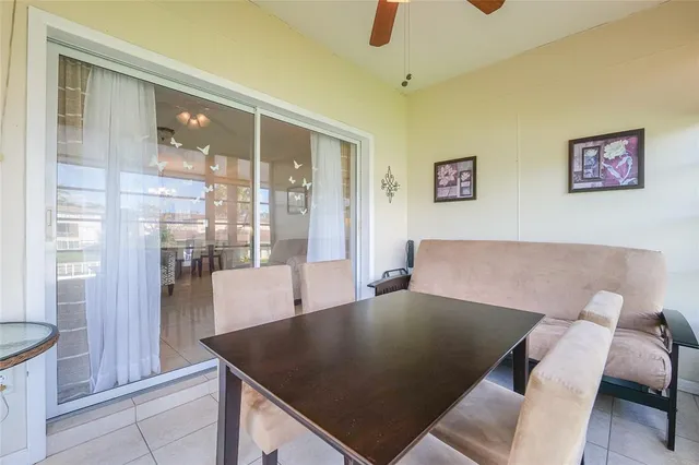 a view of a livingroom with furniture and window