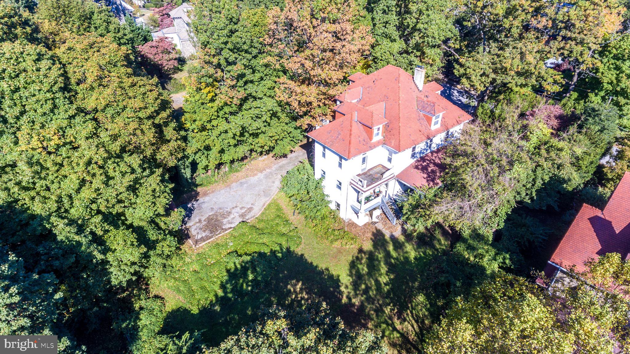 208 Wyncote Road Jenkintown, PA 19046 - Photo 40 of 77 Aerial from Back