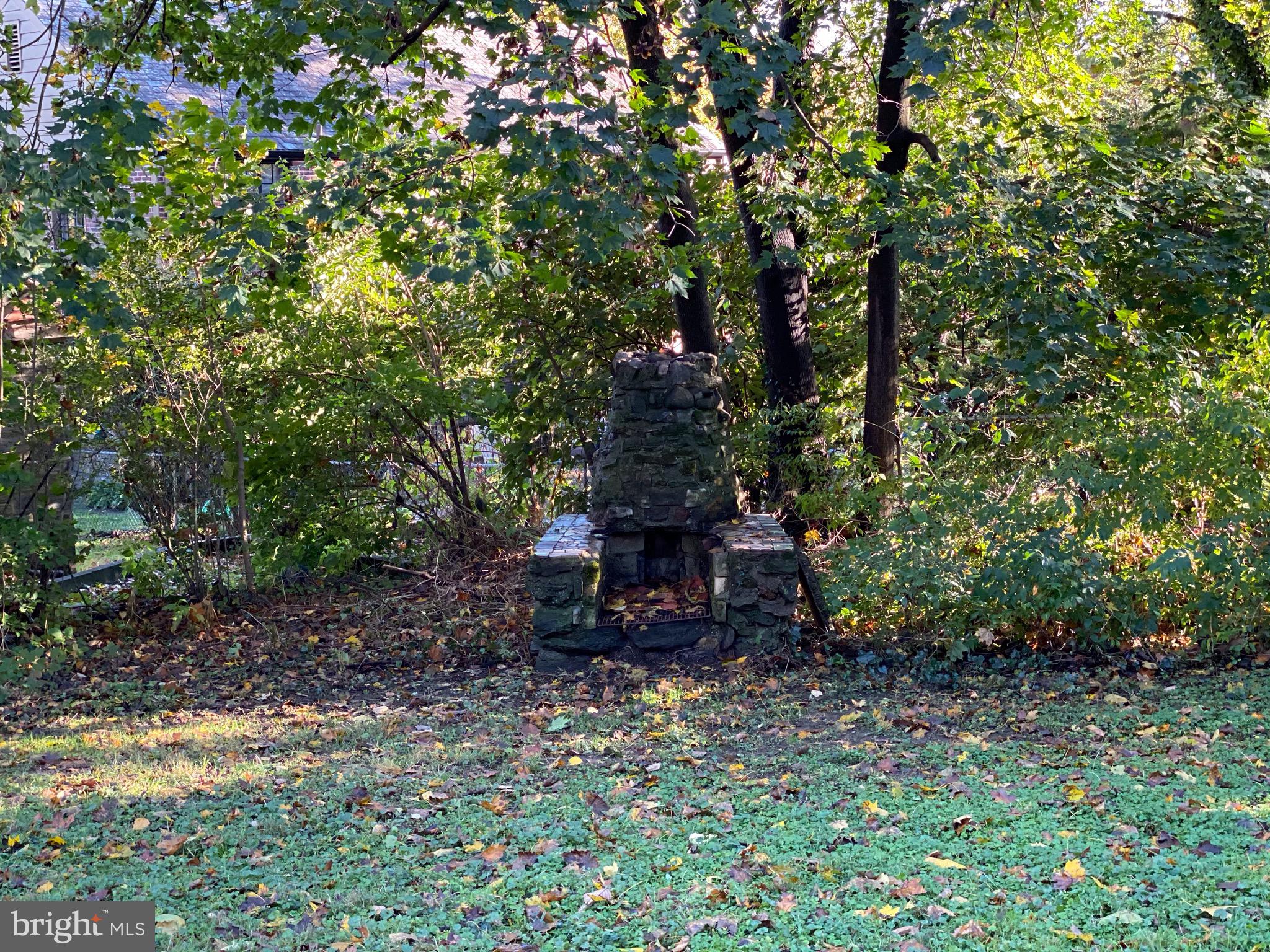 208 Wyncote Road Jenkintown, PA 19046 - Photo 51 of 77 Fireplace/Grill in Backyard