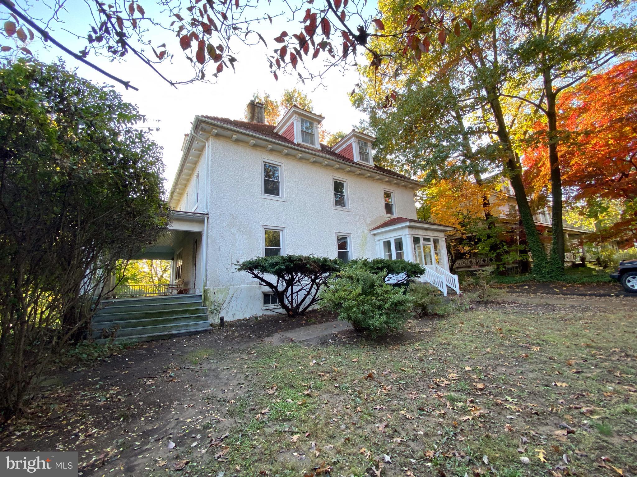 208 Wyncote Road Jenkintown, PA 19046 - Photo 58 of 77 Exterior Front with Side Porch
