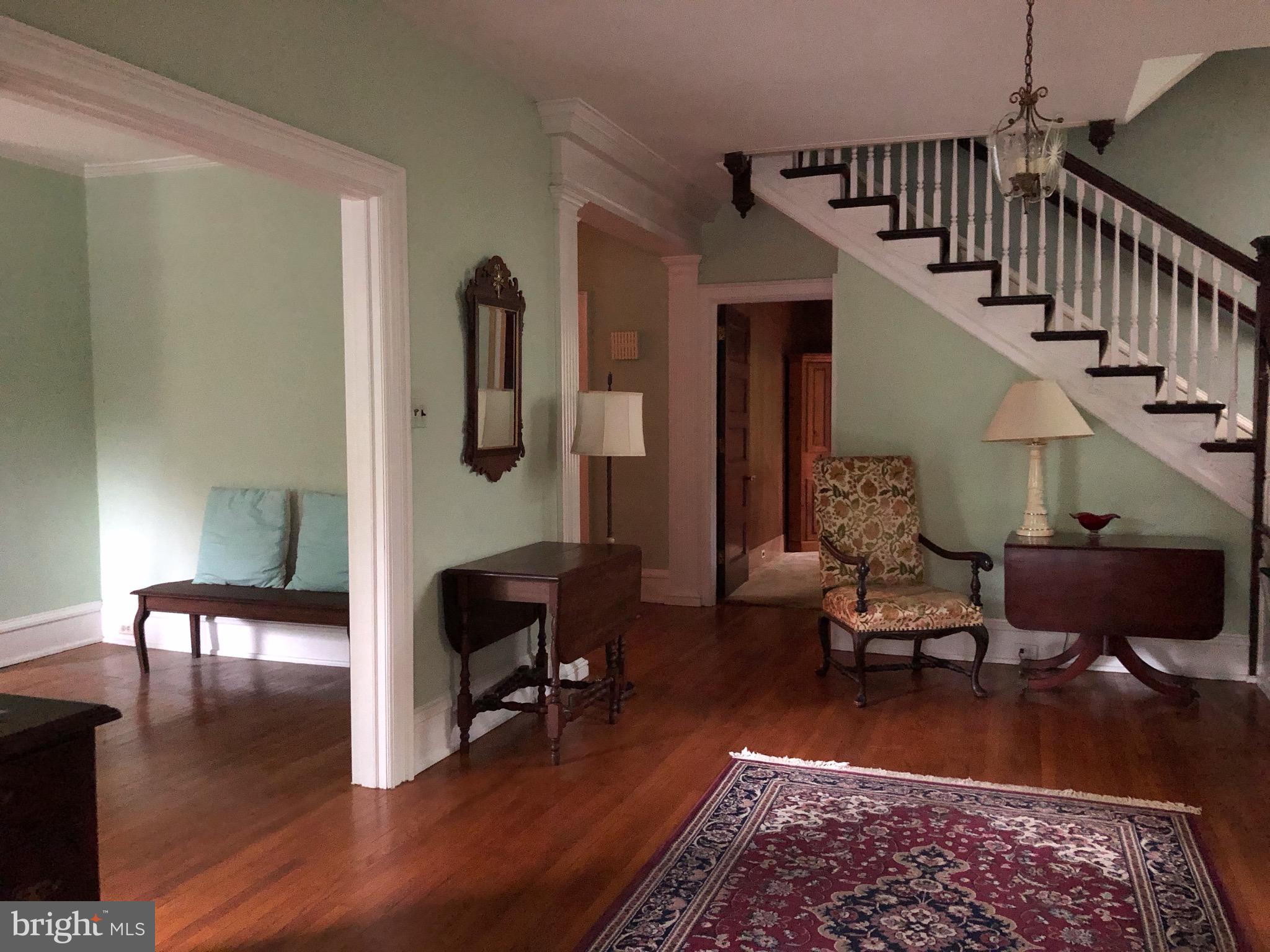 208 Wyncote Road Jenkintown, PA 19046 - Photo 8 of 77 Foyer looking into Living Room