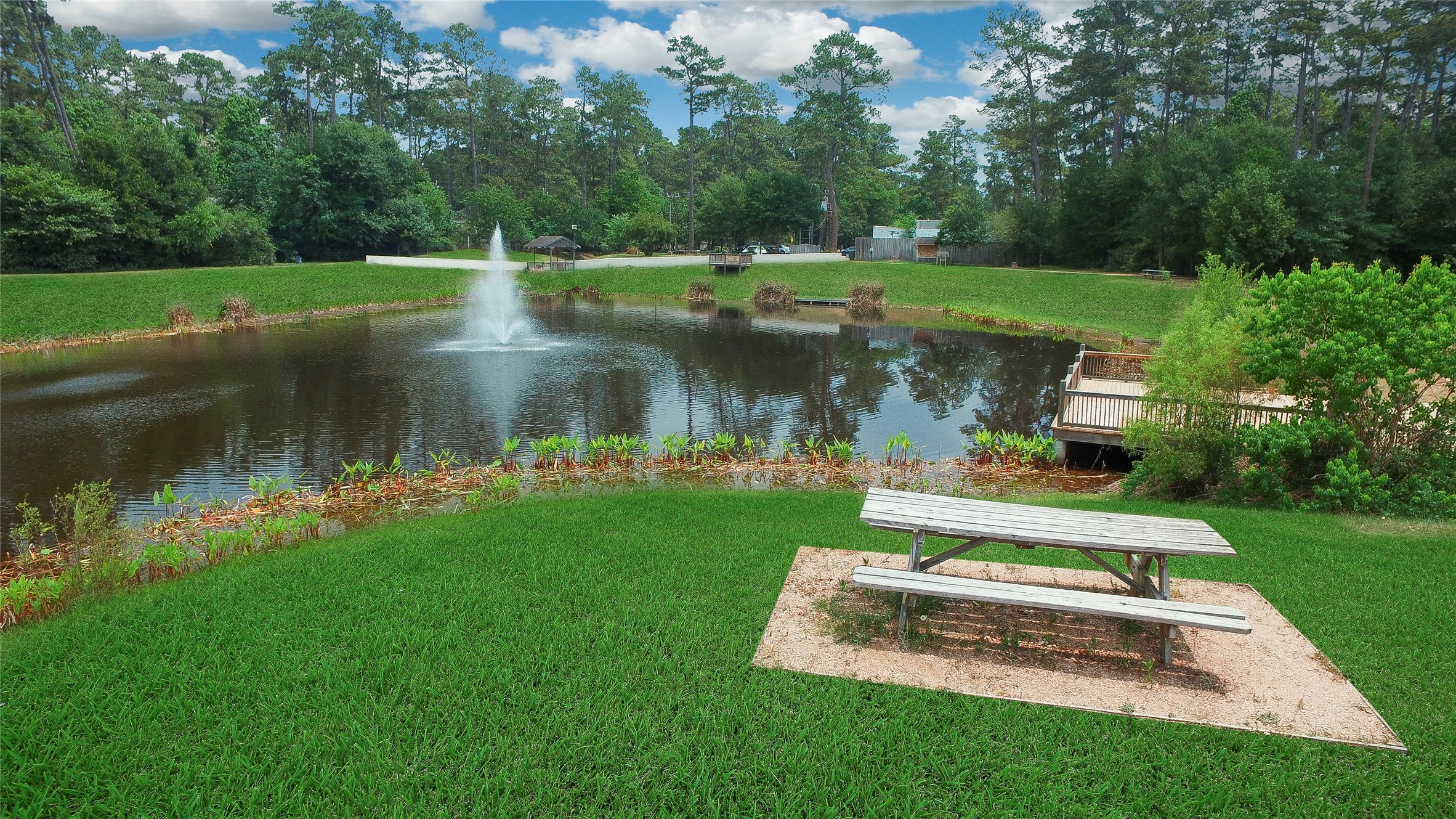6407 Craigway Road Spring, TX 77389 - Photo 45 of 47 Enjoy nature and the wildlife that call this park home while you take a break at the picnic tables or fishing pier.