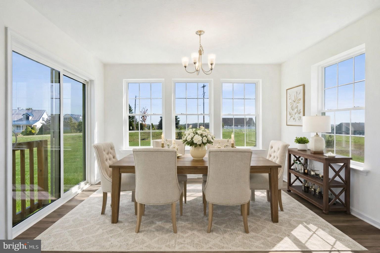 1508 Falcon Lane, Unit 252 Chambersburg, PA 17202 - Photo 3 of 12 a view of a dining room with furniture window and outside view