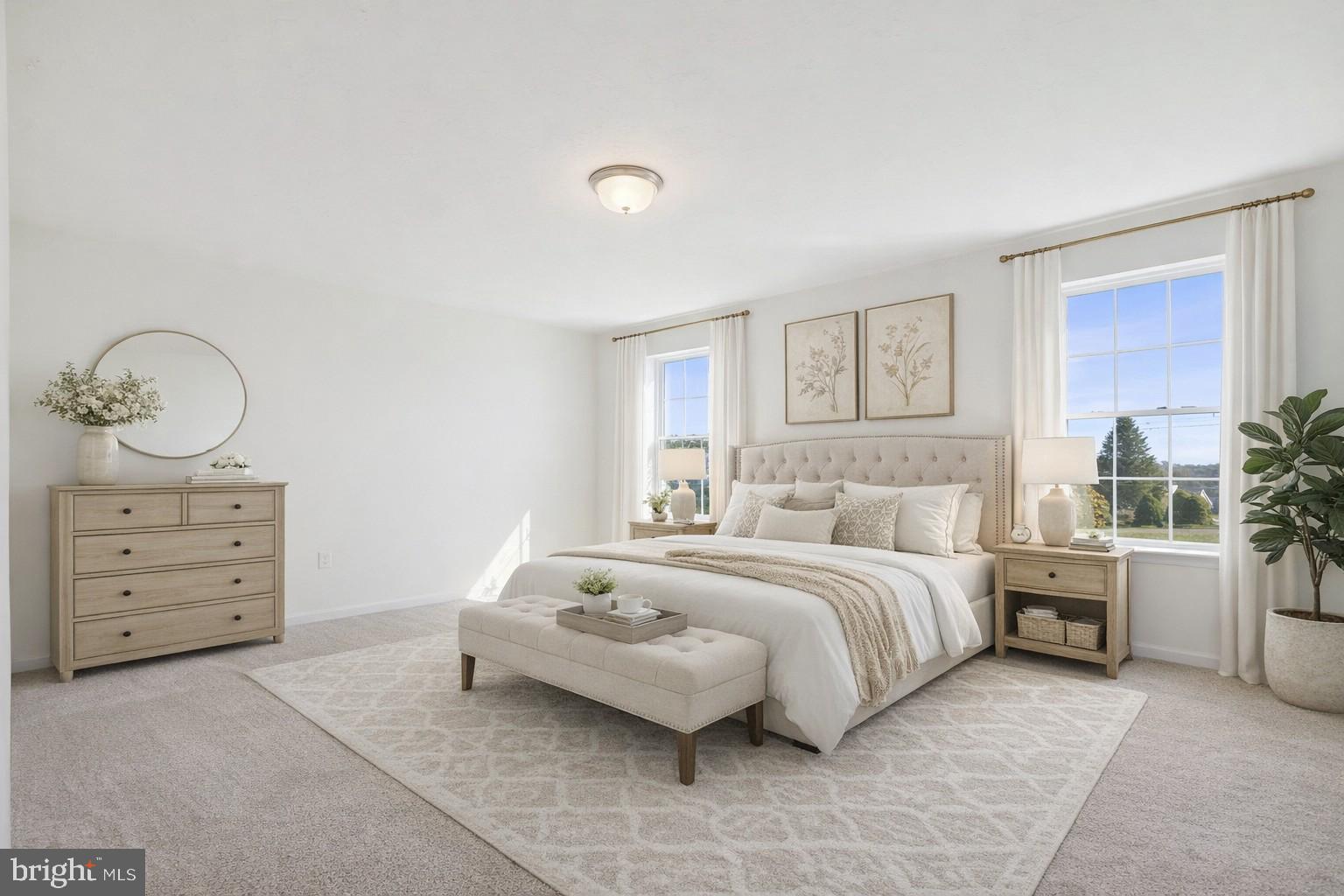 1508 Falcon Lane, Unit 252 Chambersburg, PA 17202 - Photo 6 of 12 a bedroom with a bed and a dresser