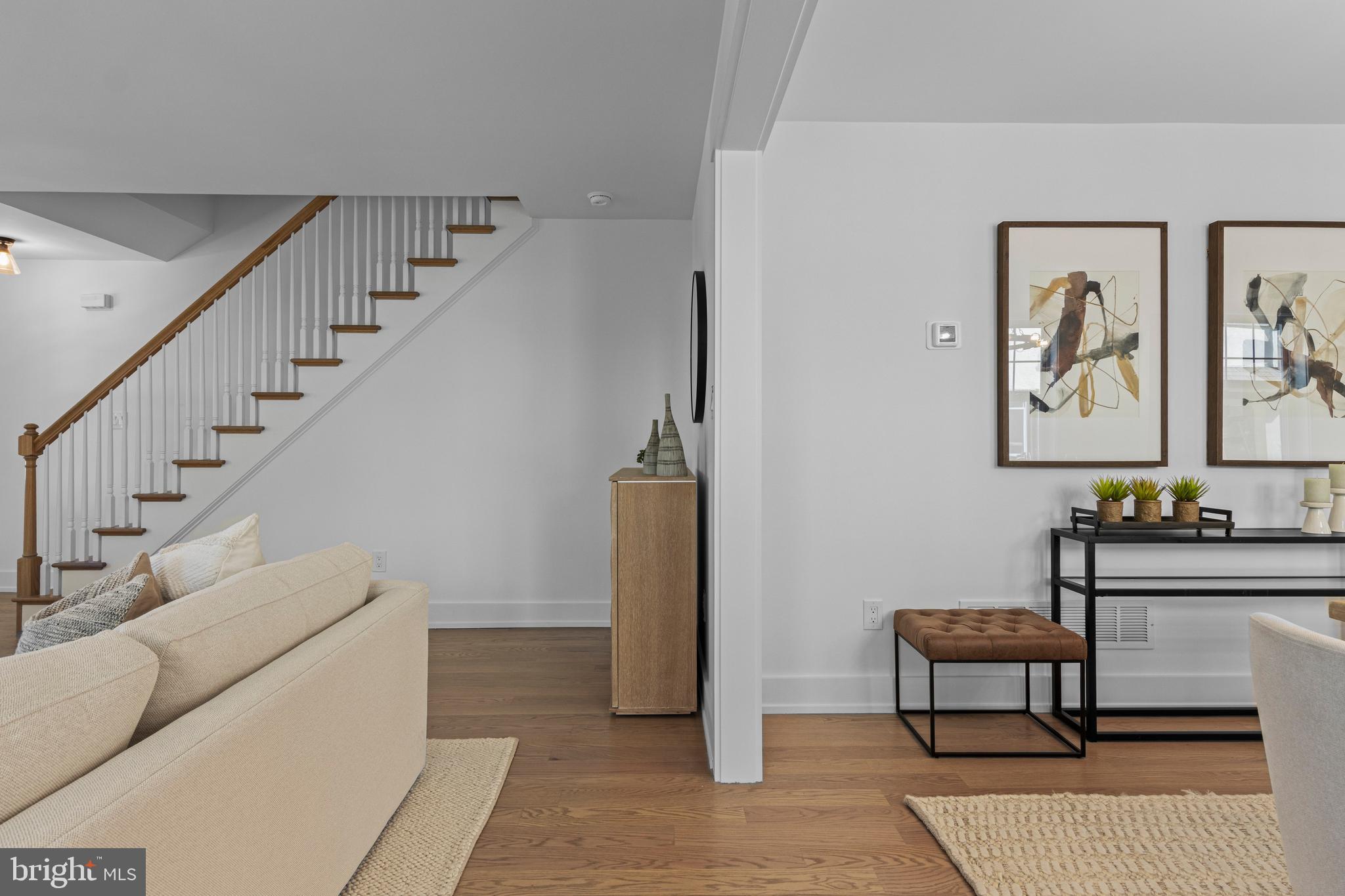 142 Merion Avenue Narberth, PA 19072 - Photo 15 of 67 a view of a livingroom with furniture and stairs