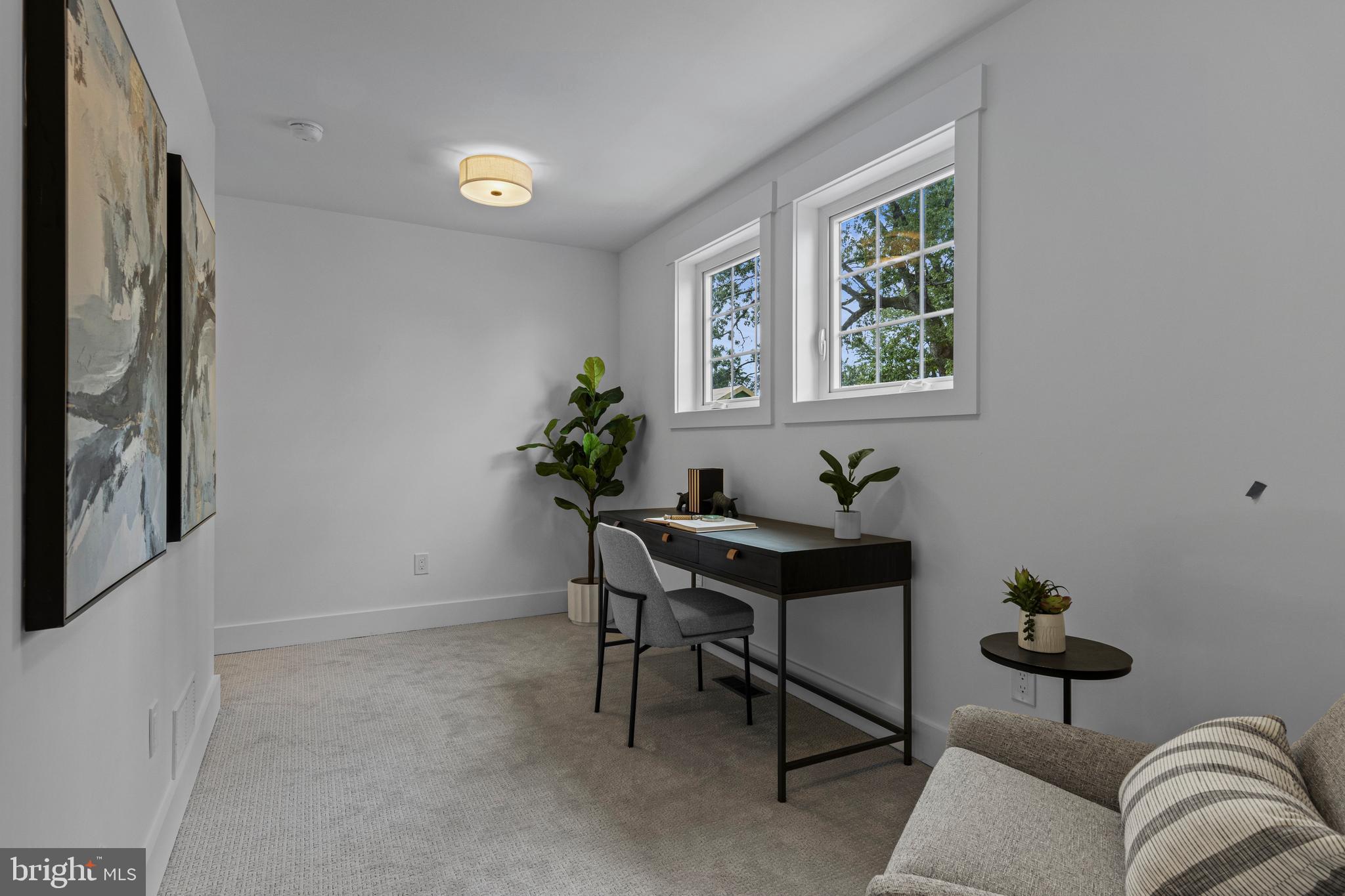 142 Merion Avenue Narberth, PA 19072 - Photo 43 of 67 a view of a workspace with furniture and a window