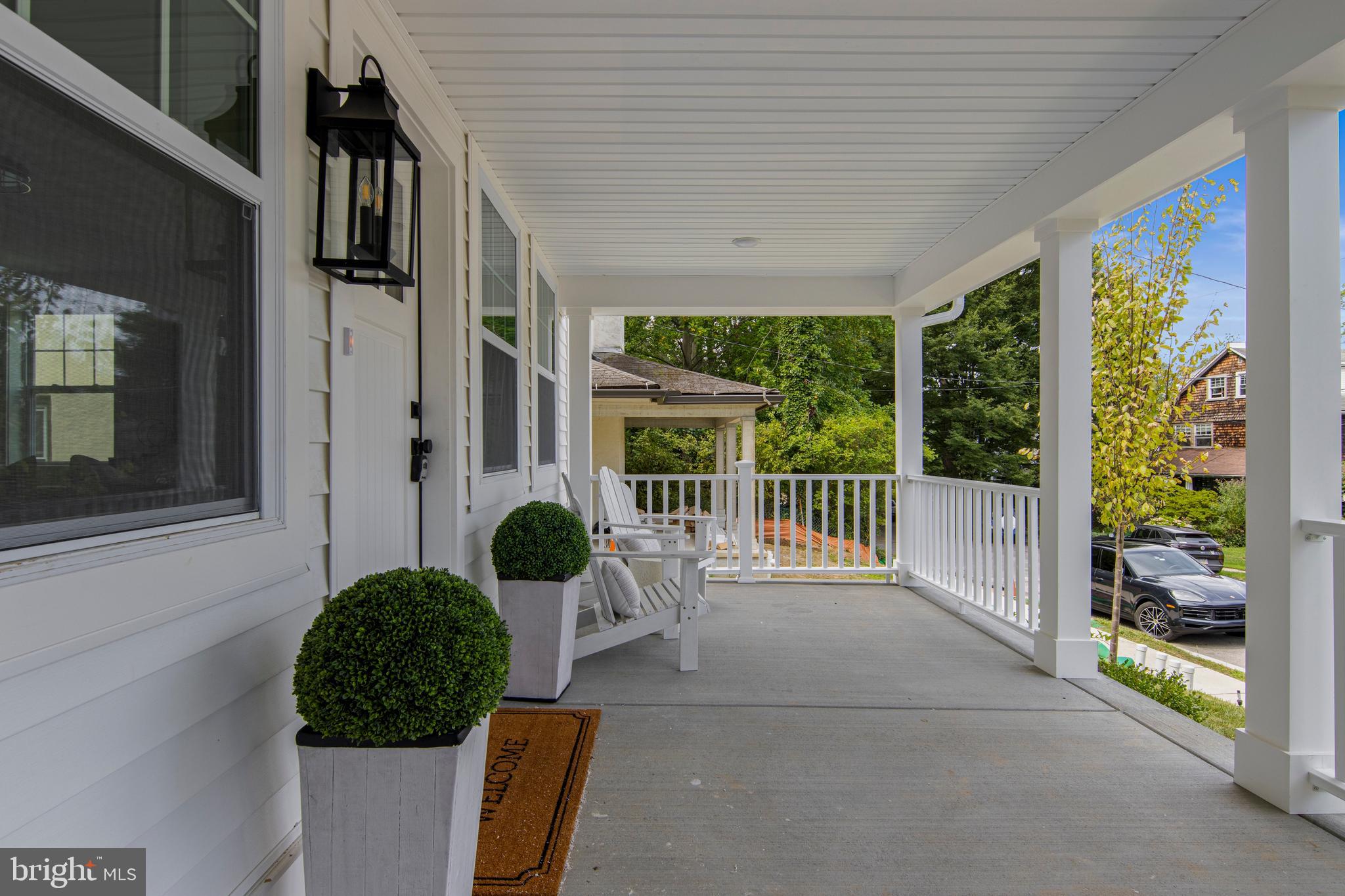 142 Merion Avenue Narberth, PA 19072 - Photo 5 of 67 a view of a porch with furniture