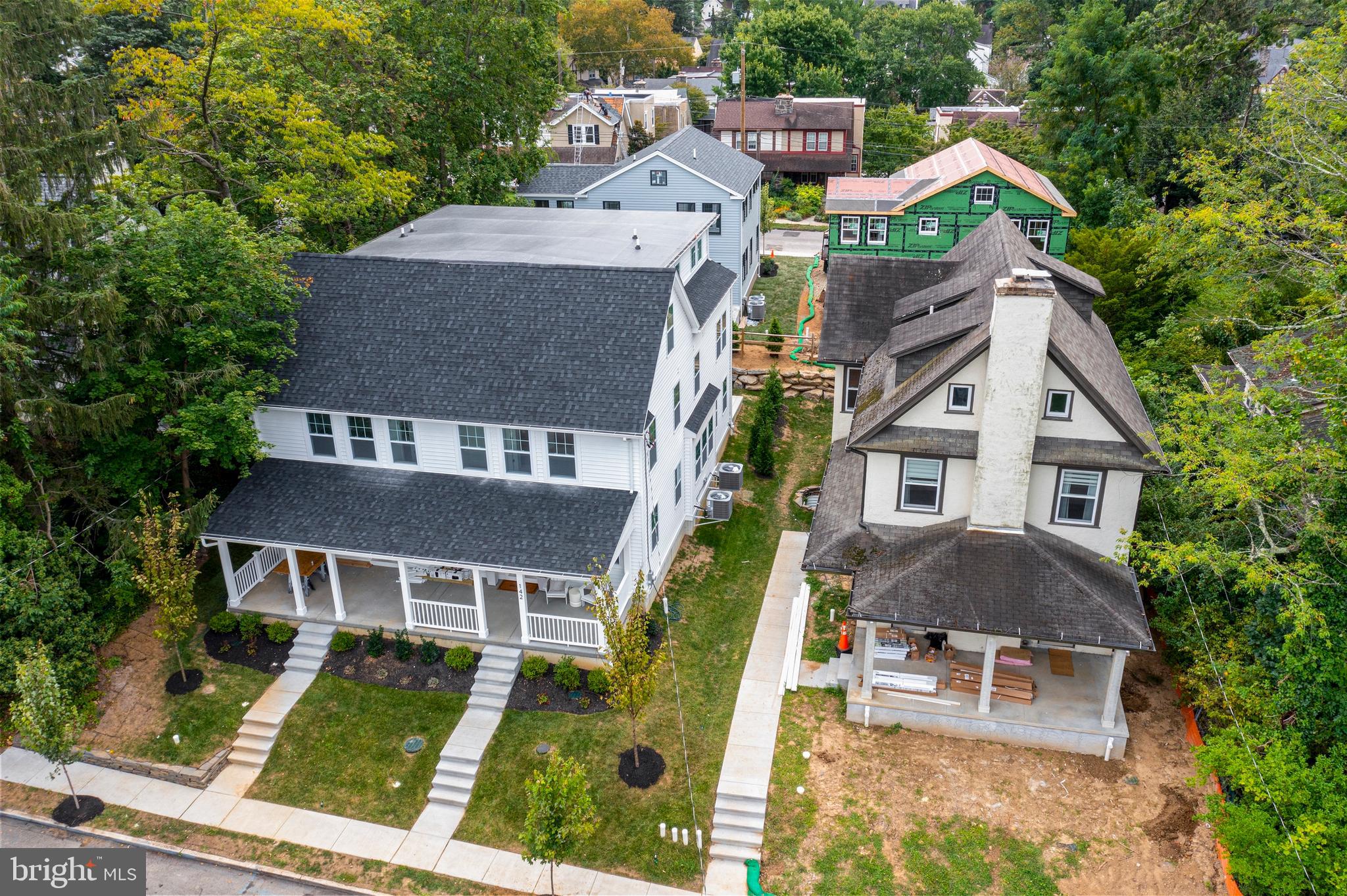 142 Merion Avenue Narberth, PA 19072 - Photo 57 of 67 an aerial view of a house