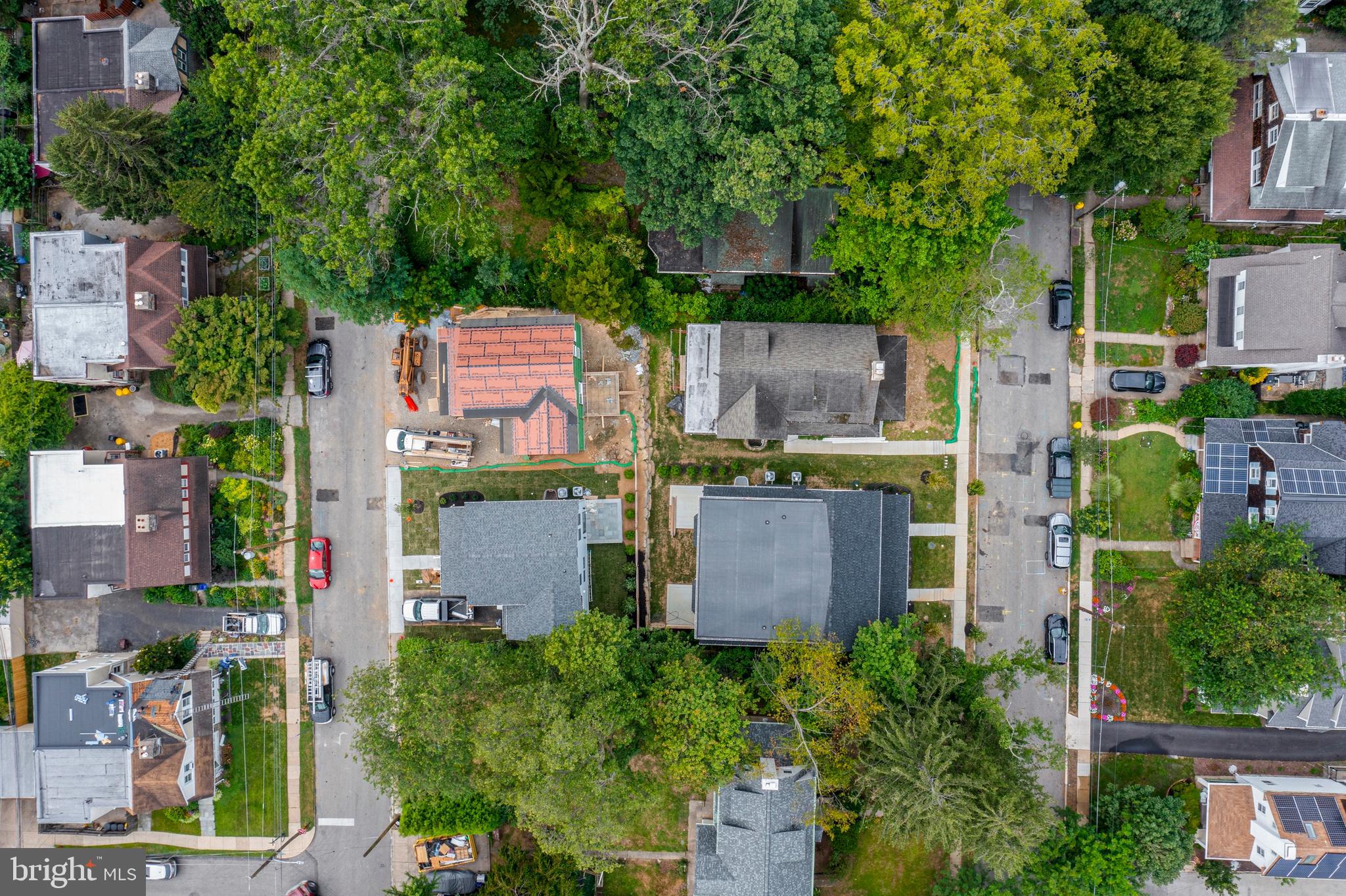 142 Merion Avenue Narberth, PA 19072 - Photo 62 of 67 an aerial view of multiple house with outdoor space