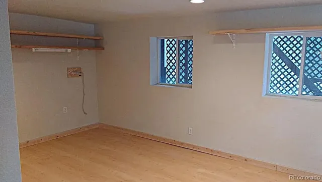 a view of a small space