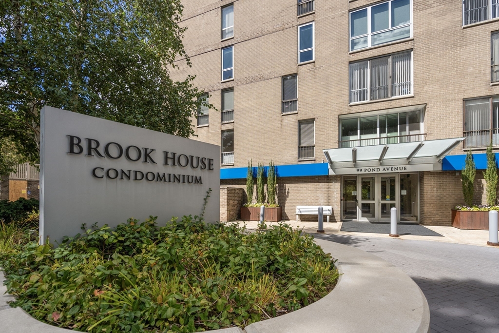 a sign on the side of a building