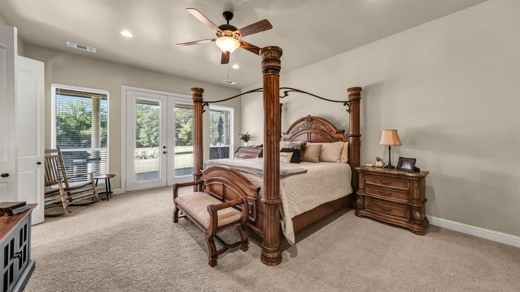 1144 B Boling Ranch North Road Azle, TX 76020 - Photo 13 of 40 a bedroom with bed and window