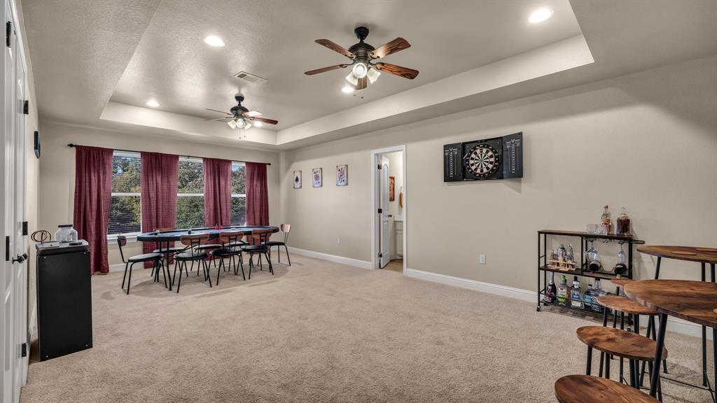 1144 B Boling Ranch North Road Azle, TX 76020 - Photo 22 of 40 a view of a livingroom with furniture and a chandelier