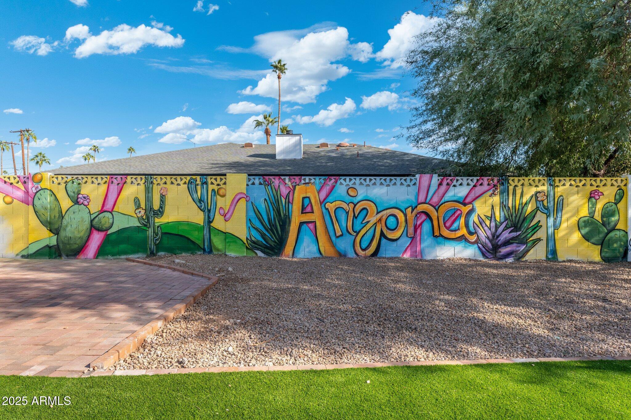 1759 North Spring Circle Mesa, AZ 85203 - Photo 25 of 69 a view of entryway with a yard
