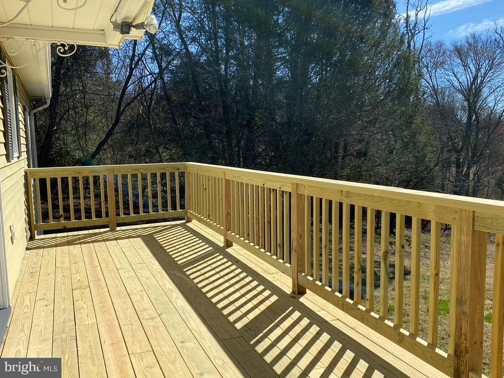 3373 Slate Mills Road Sperryville, VA 22740 - Photo 20 of 25 Huge (8' x 22') Brand New Deck