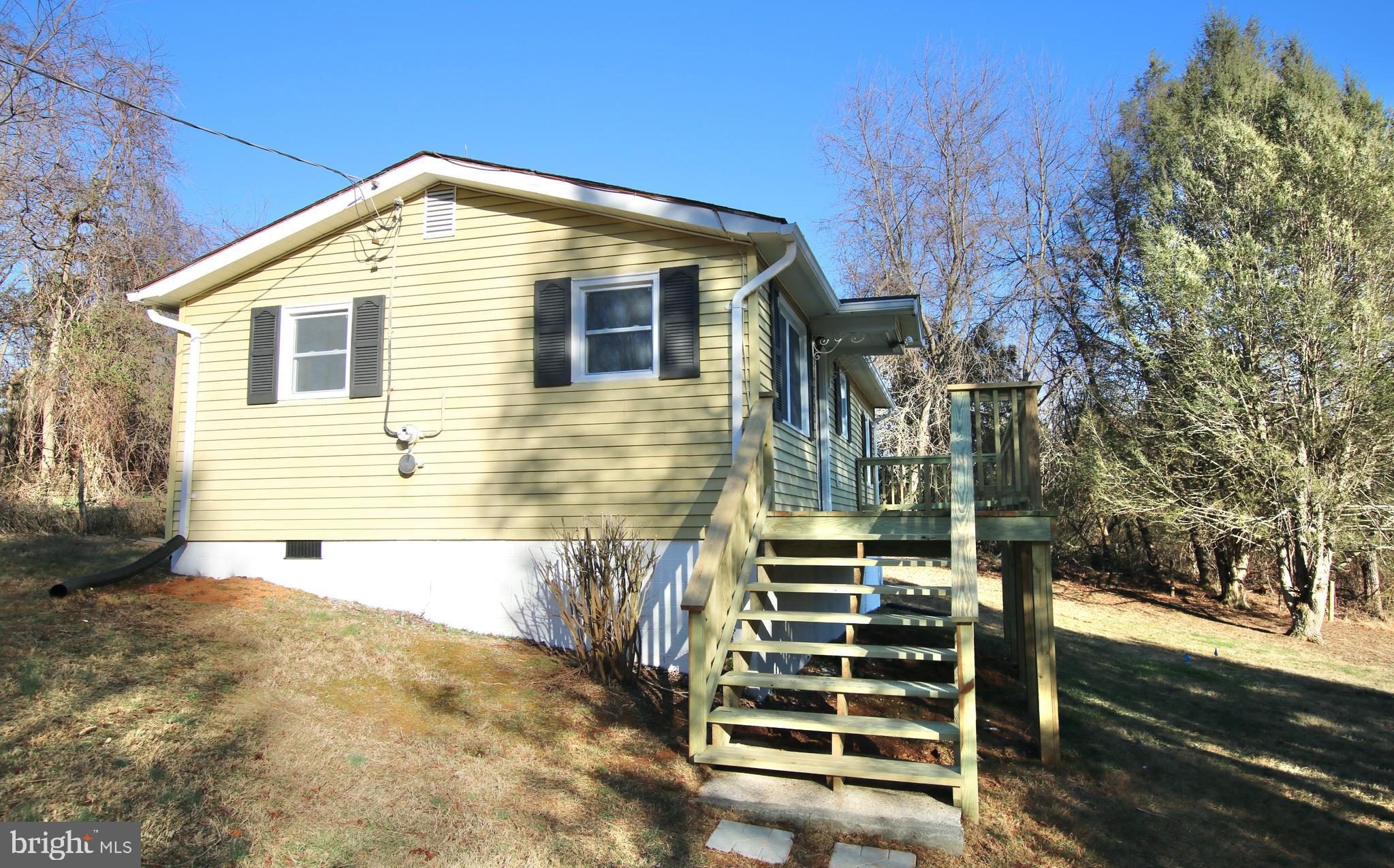 3373 Slate Mills Road Sperryville, VA 22740 - Photo 3 of 25 Stairs from parking to front door.