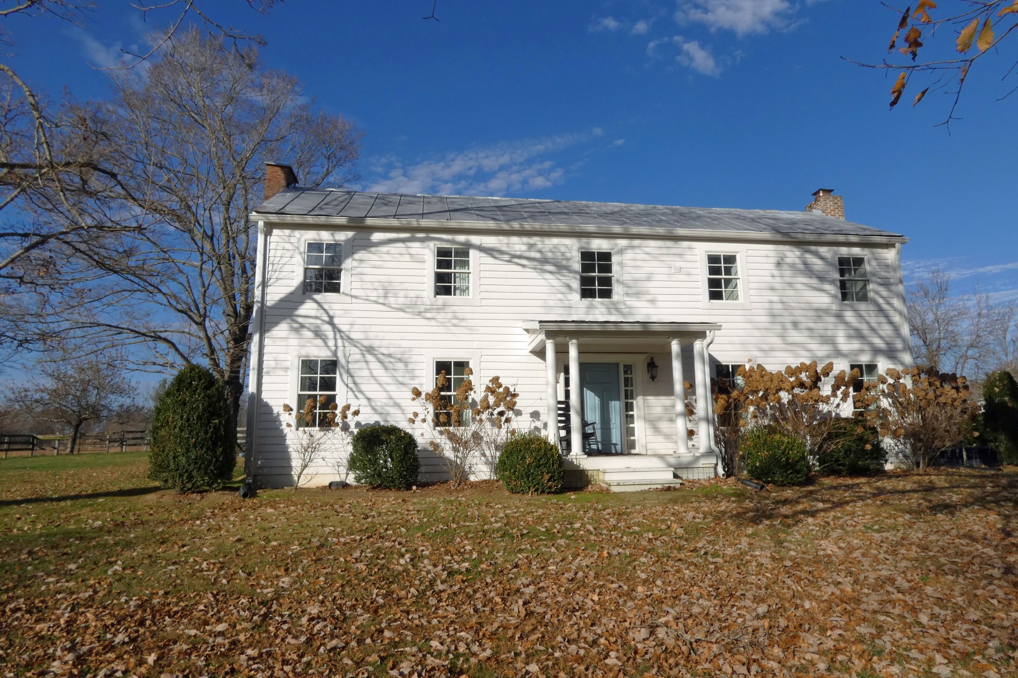 2060 Luther Herald Road Franklin, KY 42134 - Photo 30 of 58 a view of a white house with a large space in front of it