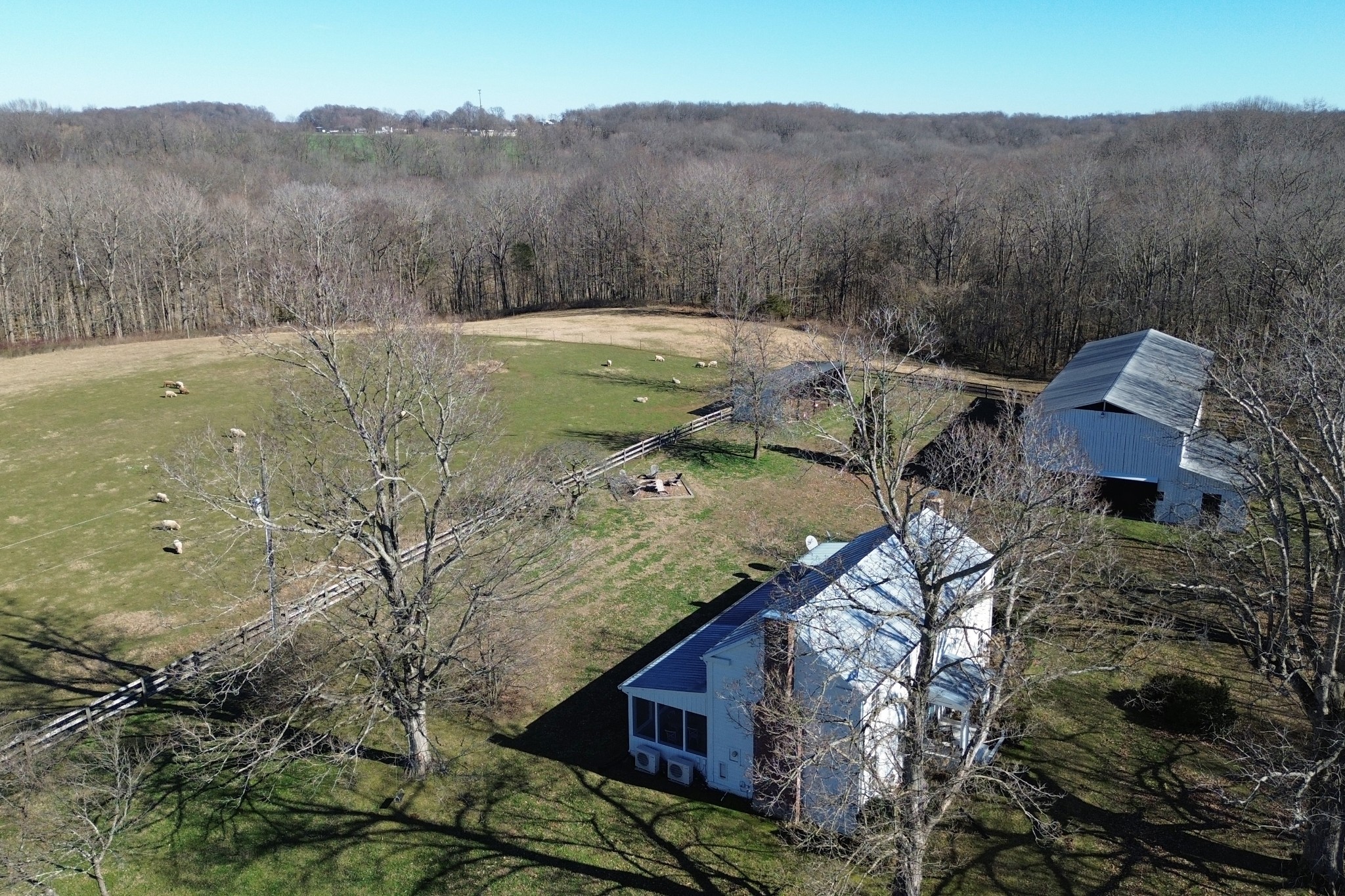 2060 Luther Herald Road Franklin, KY 42134 - Photo 53 of 58 an aerial view of a house with mountain view