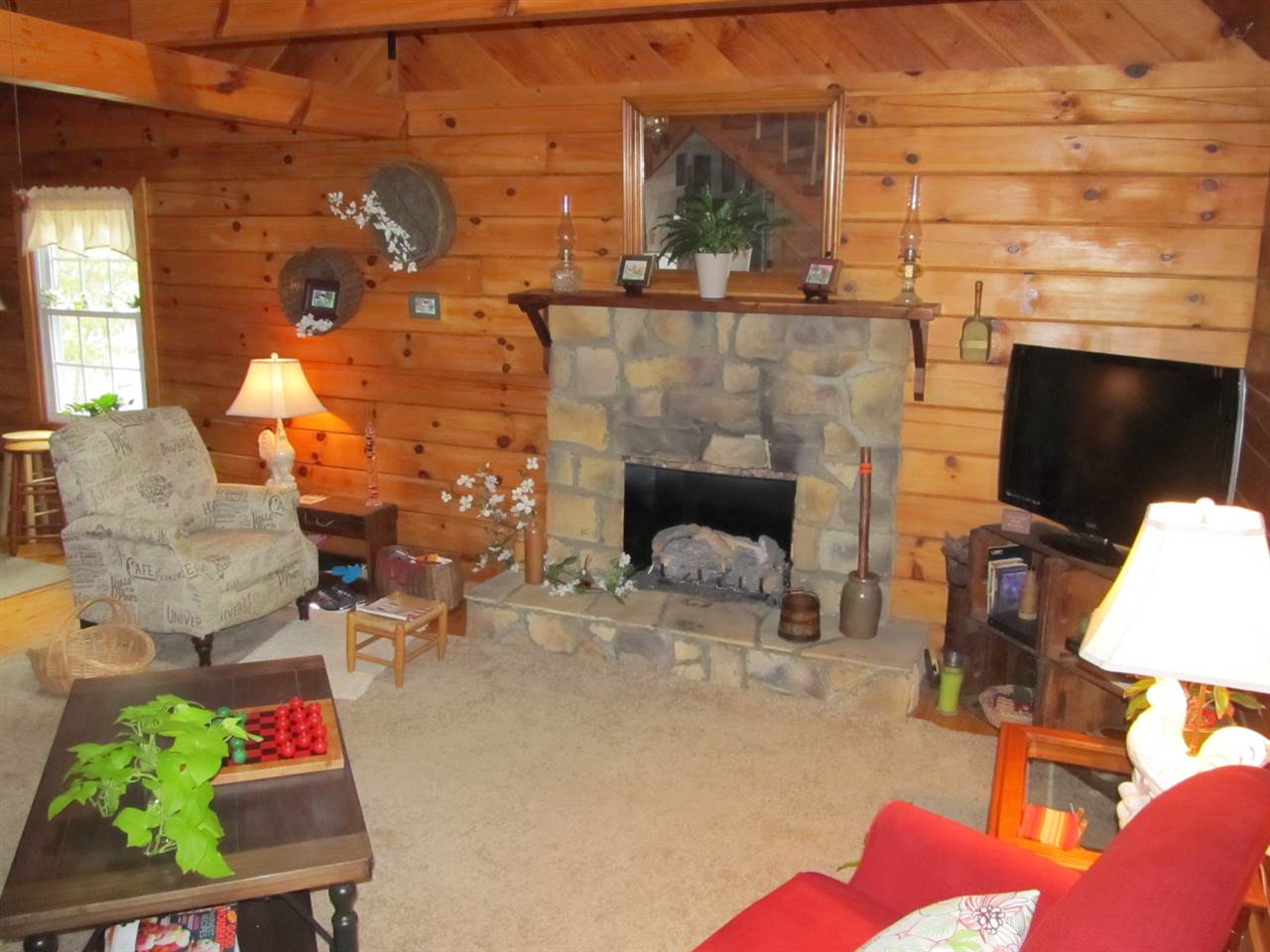 38 Lake View Drive Raphine, VA 24472 - Photo 8 of 30 a living room with furniture fireplace and a fireplace