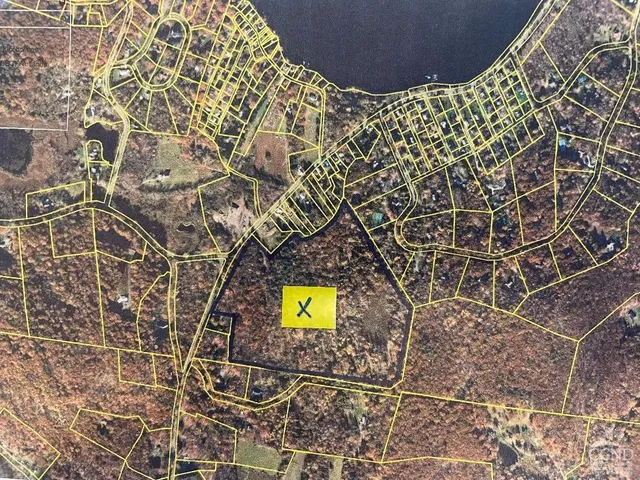 a view of a door with a street