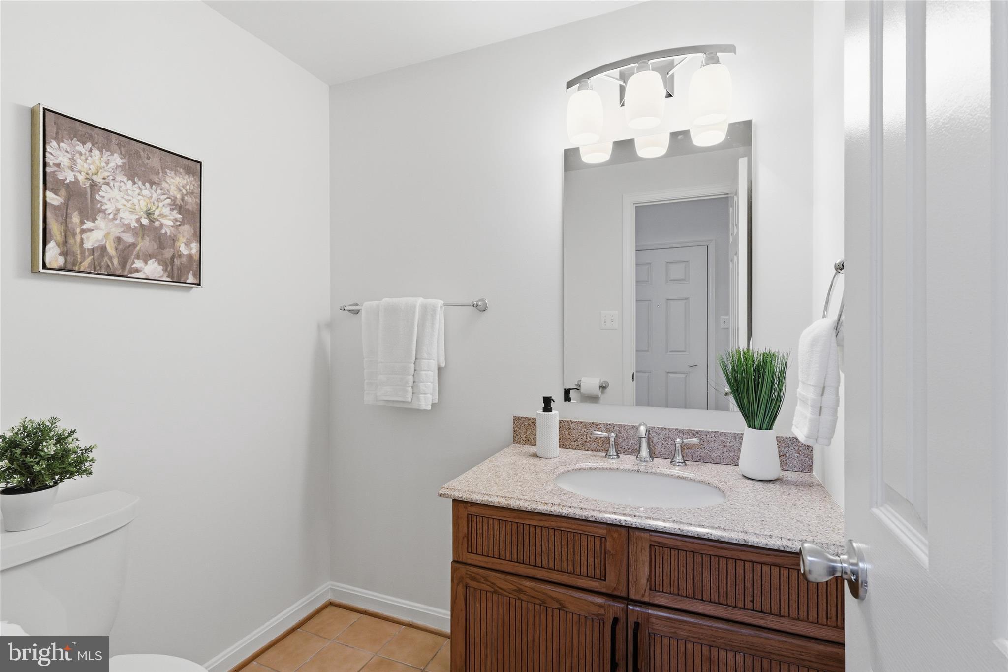 11725 Arbor Glen Way Reston, VA 20194 - Photo 17 of 63 a bathroom with a sink and a mirror