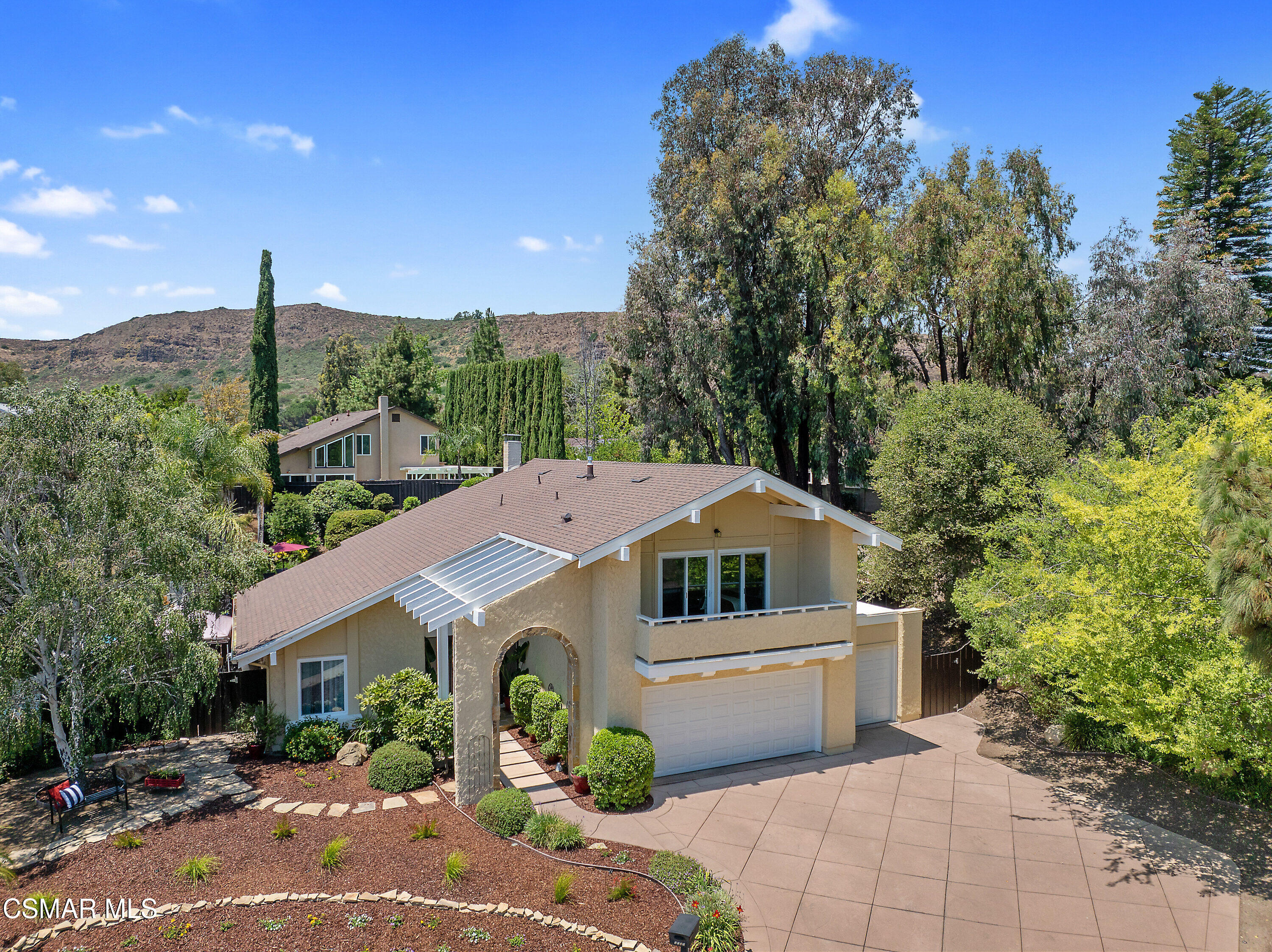 3049 Westridge Circle Thousand Oaks, CA 91360 - Photo 1 of 62 a aerial view of a house next to a yard