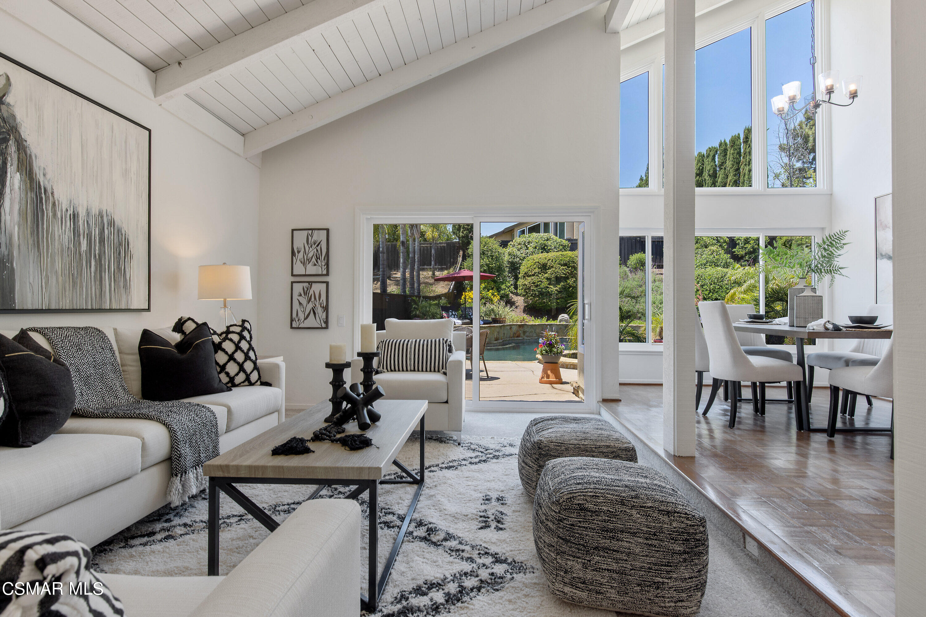 3049 Westridge Circle Thousand Oaks, CA 91360 - Photo 15 of 62 a living room with furniture potted plant and a large window