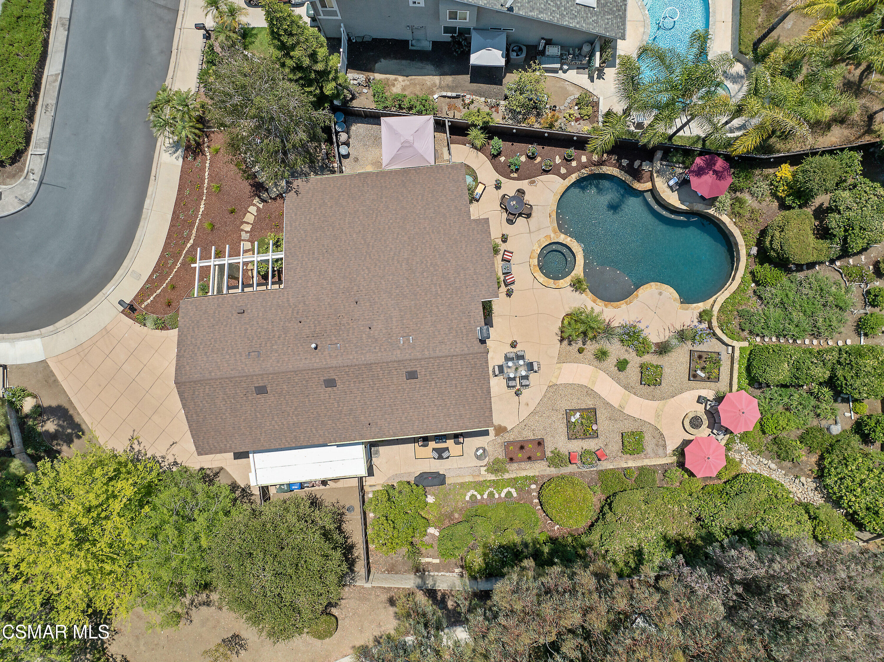 3049 Westridge Circle Thousand Oaks, CA 91360 - Photo 4 of 62 an aerial view of a house having yard
