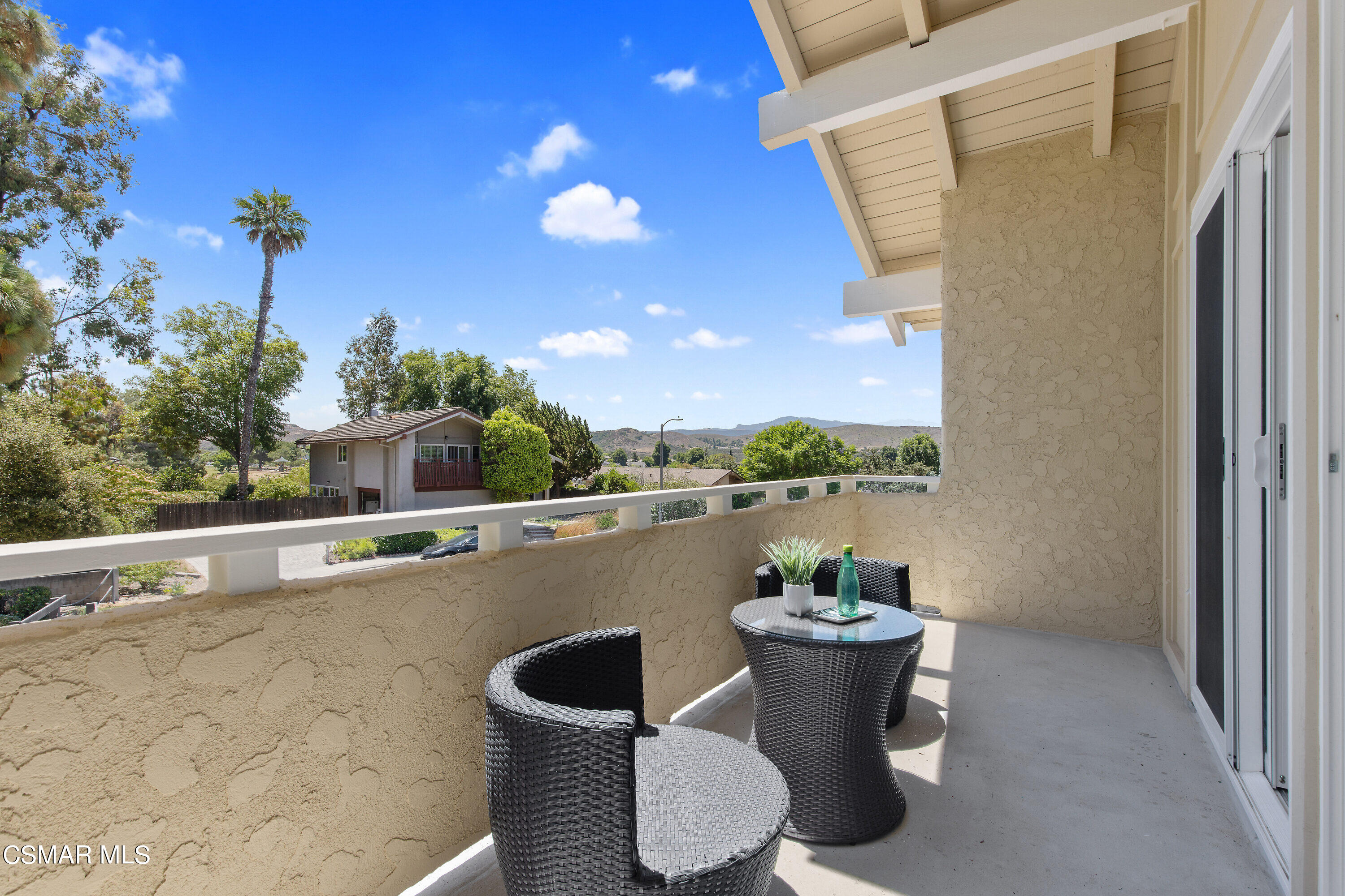 3049 Westridge Circle Thousand Oaks, CA 91360 - Photo 42 of 62 a view of a chair and table in the balcony