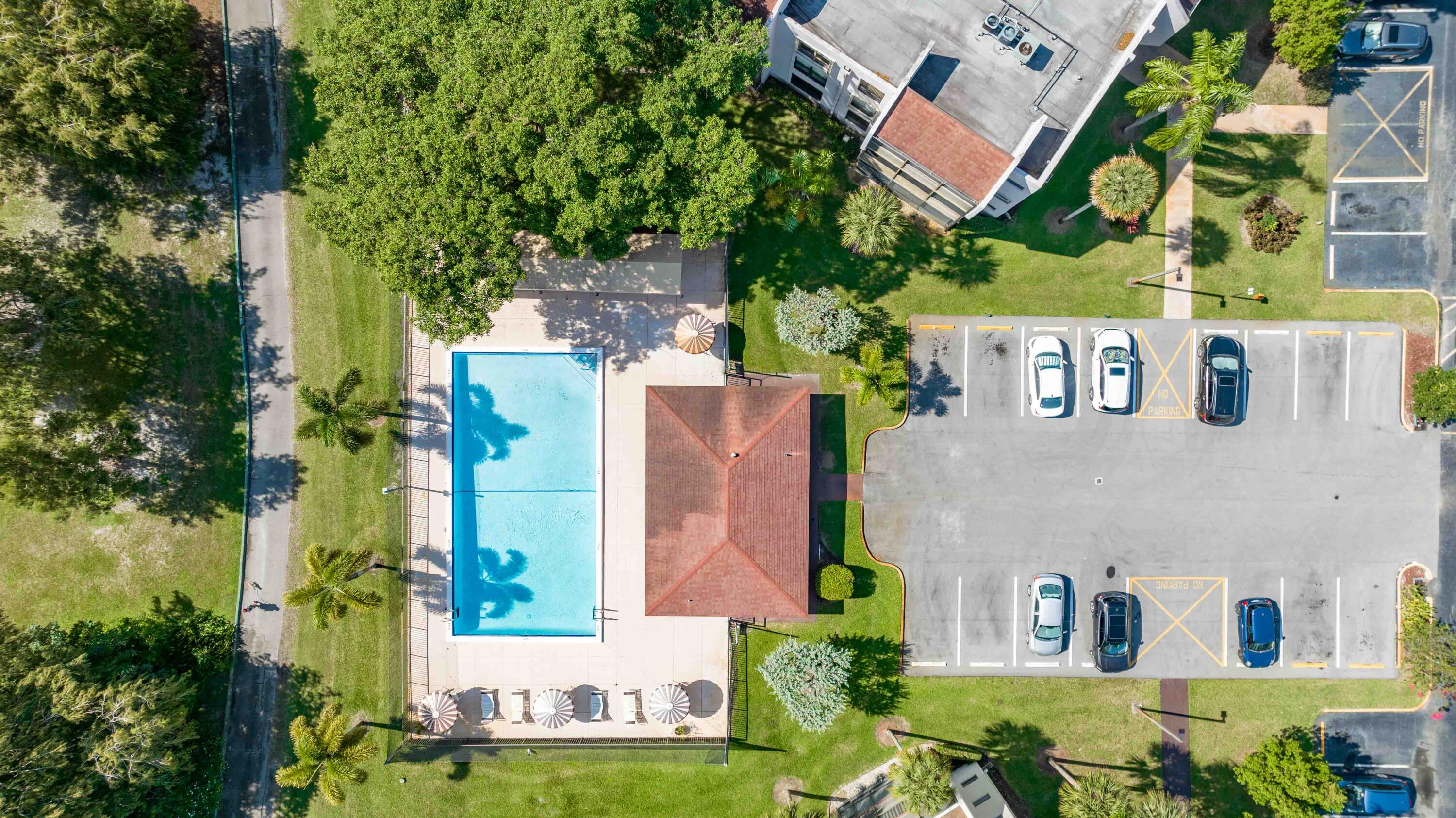 7850 West McNab Road, Unit 318 Tamarac, FL 33321 - Photo 35 of 41 Aerial Pool