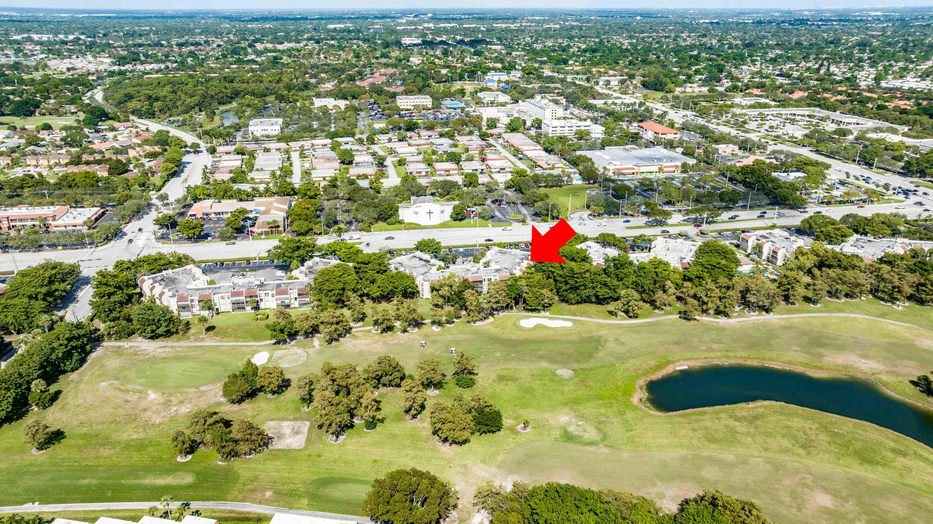 7850 West McNab Road, Unit 318 Tamarac, FL 33321 - Photo 37 of 41 Aerial Golf Course 2