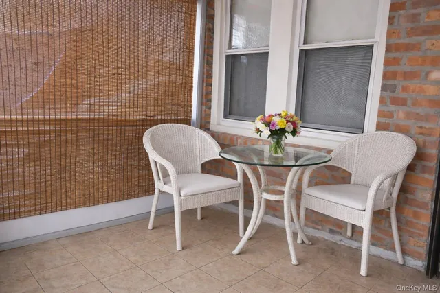 a view of front door