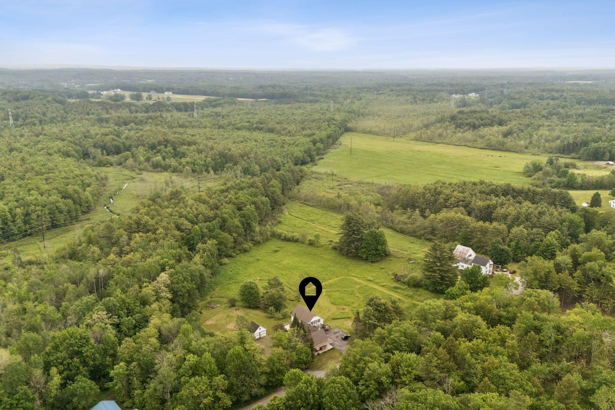 1228 Long Plains Road Buxton, ME 04093 - Photo 84 of 92 Aerial view