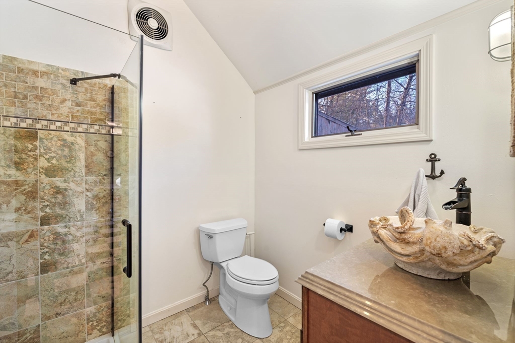 88 Squannacook Road Shirley, MA 01464 - Photo 29 of 39 a bath room with a toilet and a shower